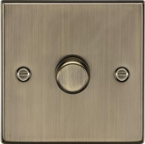 1G 2-way 10-200W (5-150W LED) Intelligent dimmer - Antique Brass