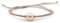 PERORNO Bracelet perle de culture et or jaune 18 carats, forme ronde et haut Orient, fait à la main et taille réglable