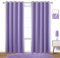KOUFALL, Verdunkelungsvorhänge für Wohnzimmer, 183 x 213 cm, Violett