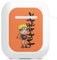 Hülle mit Karabiner kompatibel mit Apple AirPods (2. Generation) Case weiß Schutzhülle mit Schlüsselanhänger Offizielles Lizenzprodukt Manga Naruto Shippuden