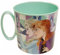 ALMACENESADAN, 5074, Taza apta para microondas, capacidad 265ml, producto reutilizable; (ice magic)