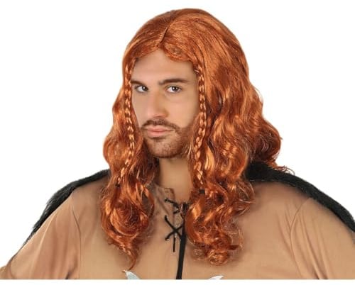 Perücke Braun Wikinger Marke BigBuy Carnival - EAN: 8422259802242