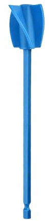 Paint Mixer for Drill Suitable for Paint Epoxy Resin Mud Cement and More Power Drill Stirring Tools for 1 to 5 Gallon Buckets Easy to Clean 1pc QHa737 (Blue, 16.5x3.5cm)