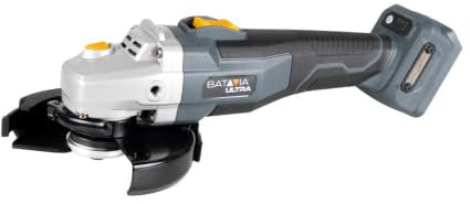 Batavia Brushless Akku-Winkelschleifer 125mm 18V - ohne Akku und Ladegerät | Für Trennen, Schleifen und Entgraten von Metall, Stein und Fliesen, kompakt für Werkstatt, Montage und Renovierung