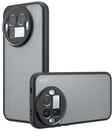 TingYR Hülle Kompatibel mit Realme GT 8 Pro, Handyhülle Stoßfest rutschfest Kratzfest Anti-Fingerprint Bumper Schutzhülle, SchutzHülle Kompatibel mit Realme GT 8 Pro.(Schwarz)