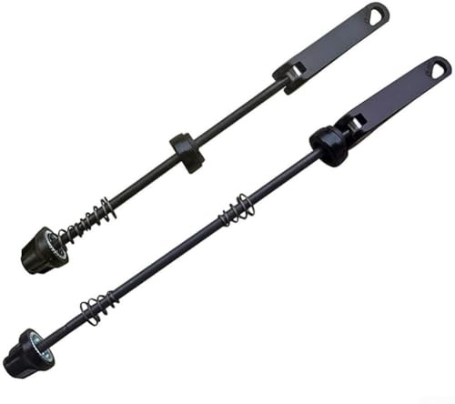Jotekonoby Schnellspanner-Spieße für Vorder- und Hinterachse, für Rennrad, Aluminiumlegierung, leicht, für Fahrradachsen-Ersatzteile (Vorderachse + Hinterachse)