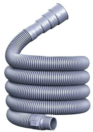 Universelles Ablaufschlauch-Set for Waschmaschine | 3M/4M/5M verdicktes Verlängerungsrohr, passend for Waschmaschine und Geschirrspüler(5M)