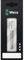Wera 05160924001 899/4/1 Support/adaptateur universel S, 1/4 pouce x 75 mm, Argent