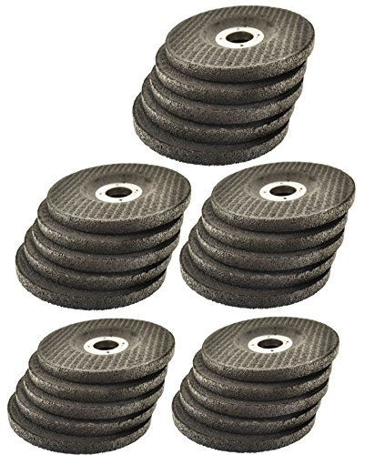 4 1/2 enfoncé/Zentrum konkav aus rostfreiem Stahl Metall papierscheibe schleifen zu850_25PK