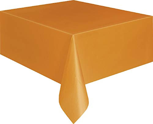 Unique Party 9740486 Table Cover, (Orange)