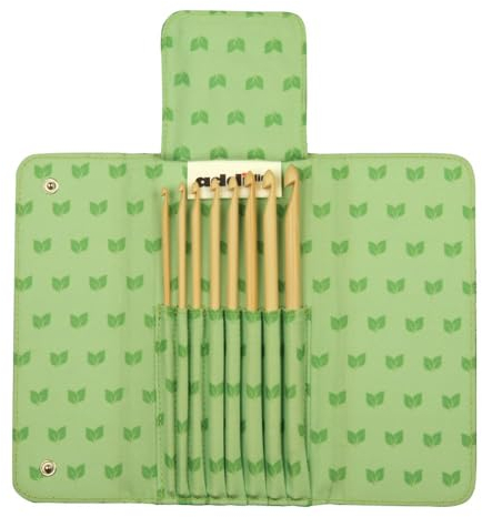 Addi 540-2 Click Set - Bambus Häkelnadeln grün 19 x 11 x 2 cm