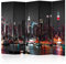 murando - Paravent Raumteiler Innen New York 225x172 cm einseitig auf Vlies-Leinwand Bedruckt Trennwand Spanische Wand Sichtschutz Raumtrenner Home Office Stadt NYC d-B-0185-z-c