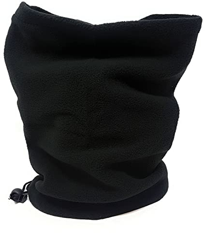 Adults Fleece Neck Warmer [Black]