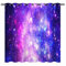 YUANZU Weltraum-Vorhänge, Universum, Galaxie, Sterne, Nebel, Sternenhimmel, Planetendruck, Ösenverdunkelung, wärmeisoliert, Raumverdunkelung, Fenstervorhänge für Kinder, 2 Paneele, B 71 cmxT 137 cm