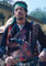 Poster Jimi Hendrix Jacke Cowboy Gitarre Rock Blues Bild Retro Vintage