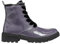 Geox J Casey Girl G Ankle Boot, DK Purple, 41 EU