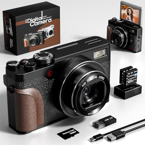 G-Anica 4K&56MP Digital Cameras,Video Camera for Vlogging
