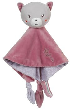 Gipsy Carré Doudou Bamboo Chat - 24 cm s/Carte