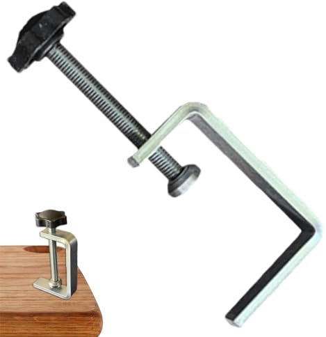 C-Klemmen - verstellbare flache C-Klemmen langlebig | Multifunktionale Edelstahl-C-Klemme für Holzprojekte und -bearbeitung
