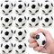 12 Stück Mini Fußball, Schaumstoffbälle, Kickerbälle, Antistressball, Softball, Stressbälle für Kinder und Erwachsene