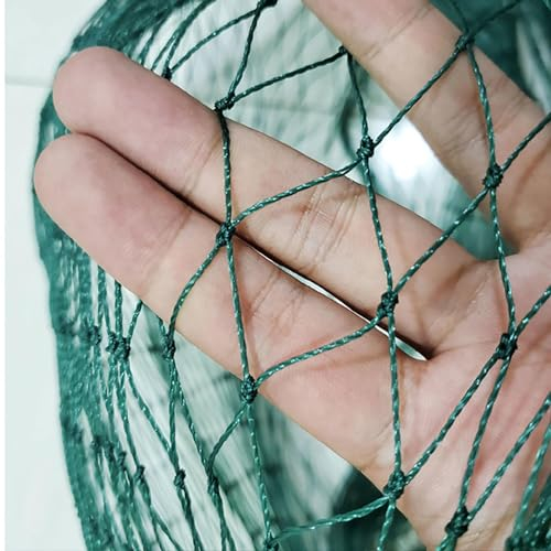 Schutznetz Garten Fussball Gartennetz FüR Pflanzen Fischernetz Deko 1.5 x1.5cm große Pool Netz für Garten, Balkon oder Teich Kirschbaum,10x15m