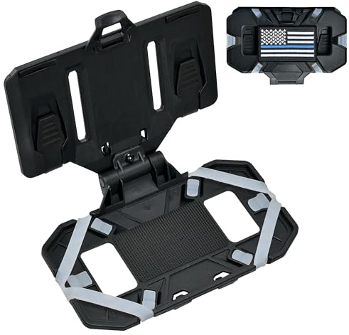 tactifans Tactical Plate Carrier Phone Mount, Universal Molle Phone Holder,Tactical Phone Holder Foldable Navigation Board for Tactical Vest Attachments