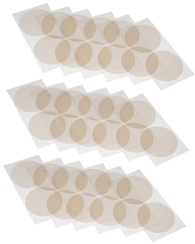 AOKWAWALIY 150 Paar Sport-BH für Männer Men Accessories Selbstklebende Brustwarzenpads Selbstklebende Nip-Concealer Brustwarzenabdeckungen männliche Brustwarze männliches Trainingszubehör