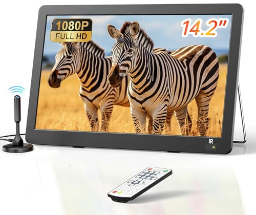 NORTHING 14.2 LCD TV, Portable TV for Camping, Small TV for Outdoor