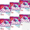 usy Bundle für Gut&Günstig Colorwaschmittel 3in1 Caps 22 Waschladungen 6er Pack (6x517g Packung) + usy Block