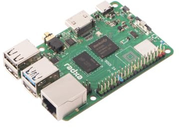 Radxa Rock 2A Single Board Computer, RK3528A Quad-Core CPU, GPU, 4K HDMI and Gigabit Ethernet (RS113-D4T0)