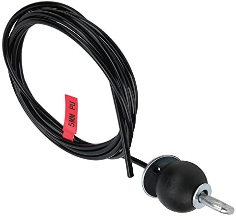 Cavo per Palestra Regolabile Cavo in Acciaio in Acciaio Fitness Pulley System 2,5 M (2m)