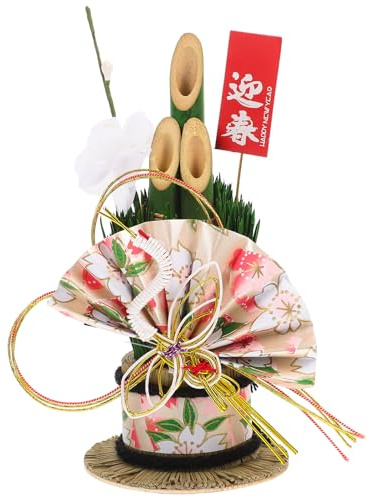 CORHAD Japanische Bambus Deko Neujahrsornament Tischdekoration FüR Sushi Restaurant Japanischer Stil Bambus Desktop Ornament Heimatschmuck