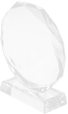 TEMPNAP Design Détaillé en Verre, Usage Polyvalent en Cadre Photo Personnalisable pour Récompense pour Divers Types D'événements