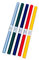 5 Rollen Bucheinbandfolie / Buchfolie / 2m x 40cm / 5 Farben