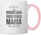 Spreadshirt Stolze Rhodesian Ridgeback Mama Frauchen Tasse Zweifarbig, One size, Weiß/Pink