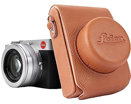 kinokoo Custodia Protettiva Compatibile per Leica D LUX8 D LUX 7 D LUX Type 109 Fotocamera, Pelle PU Custodia per Leica D-LUX 7/ D-LUX 8 D LUX Type 109 Con Bretella Regolabile Tracolla - Marrone
