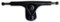 AxLorange.com Longboard Achse (1Stck) schwarz mit Gummipuffer