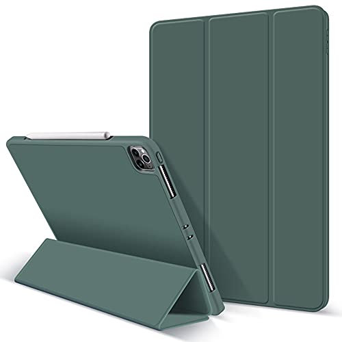 Lobwerk Smart Cover für Apple iPad Air 4 (4th Generation) Ipad Pro 11 2020 (4th Generation) 2020 Case Schutz Hülle Stand Etui Tasche Grau