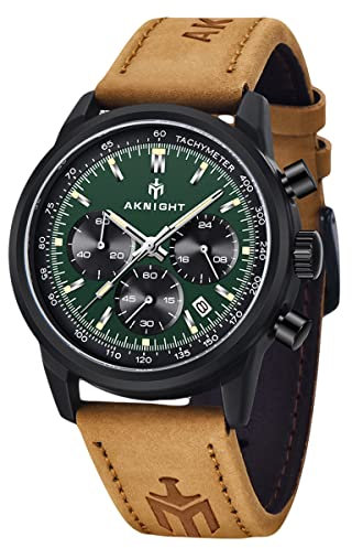 Herren Uhr BENYAR Herren Armbanduhr Chronographen Quarzwerk 3ATM Wasserdicht Multifunktional mit Date Design mit Blau/Schwarz Zifferblatt Business Uhren fur Männer
