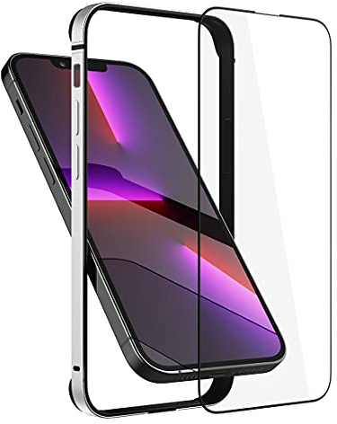 Eastcoo Slim Metal Bumper Case Compatible with iPhone 14/13/13 Pro, Metal Bumper Cover with Soft TPU Inner [No Signal Interference][Support Wireless Charging] for iPhone 14/13/13 Pro 6.1 inch, Silver