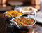 Set of 4 Stainless Steel Balti Dish 15cm Curry Serving Bowl Oven Safe Dish Balti Rice Karahi