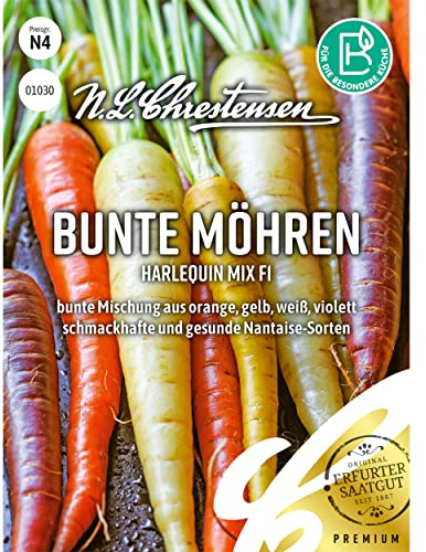 MÖHRE HARLEQUIN MIX, F1, Packungsgröße N4, Portion Saatgut
