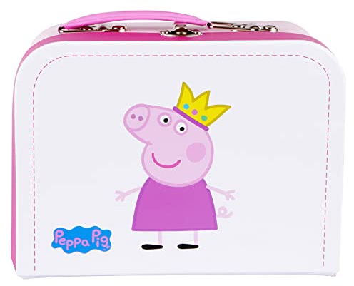 Barbo Toys - Peppa Pig Beauty Set für Kinder - Kinderspielzeug ab 3 Jahre - Kinderrollenspiel - Kinderkoffer Einfach zu Transportieren - Kinderschminke Set Mädchen - Peppa Wutz Spielzeug