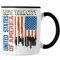 Trendation - New York Tasse Urlaub Trip Überraschung USA Reise Geschenk America (Schwarz)