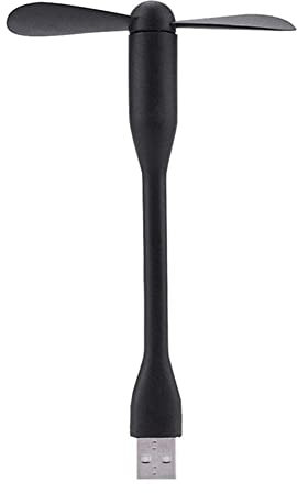 BVSPA 6 colores mini ventilador USB portátil de carga del tesoro portátil ventilador de alimentación móvil O4H4 USB pequeño