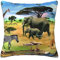 DEHIWI Tiere, Afrika, Überwurf-Kissenbezüge, 30,5 x 30,5 cm, weich, gemütlich, Morden, dekorativer Kissenbezug für alle Jahreszeiten, Sofa, Couch, Schlafzimmer, Wohnzimmer