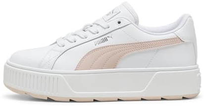 PUMA Scarpe da Ginnastica Karmen L da Donna 39 White Rose Quartz Silver Pink Metallic