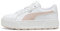 PUMA Scarpe da Ginnastica Karmen L da Donna 39 White Rose Quartz Silver Pink Metallic