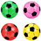 Vaguelly 4 Pièces Ballon De Football Gonflable Jouets De Football De Piscine Ballon De Plage Gonflable Petites Boules 20CM Colorées De Plage Ballon pour De Fête D'Été en Plein Air