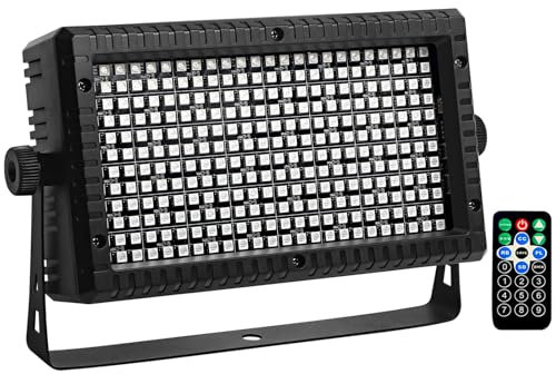 Disco-Blitzlicht für Partys, 288 LED-Blitzlichter für Partys, Plug-in-Blitzlichter für Halloween, Spukhaus für Zimmer, Blitzlicht für draußen auf dem Dachboden